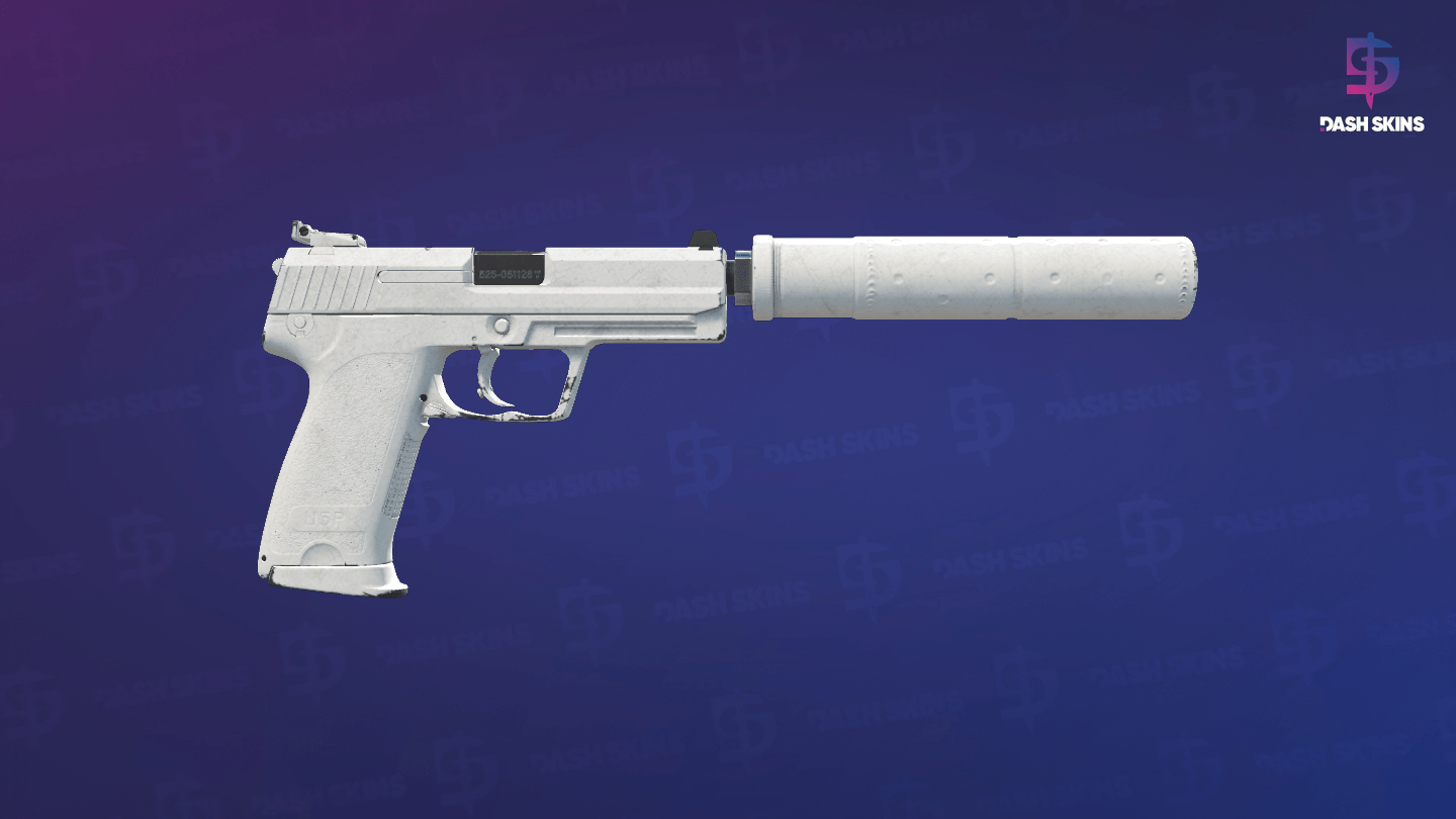 USP-S | Whiteout (Field-Tested) - Backside Screenshot