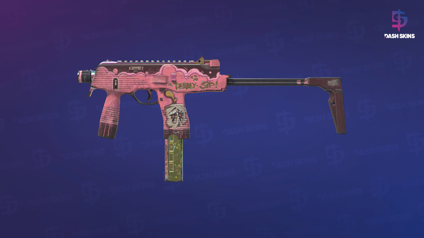 MP9 | Latte Rush (Well-Worn) - Frontside Screenshot