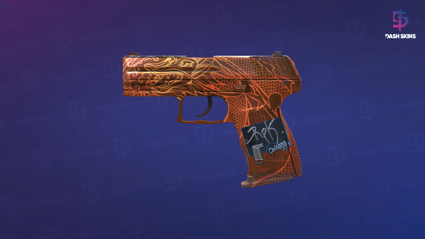 P2000 | Imperial Dragon (Factory New) - Frontside Screenshot