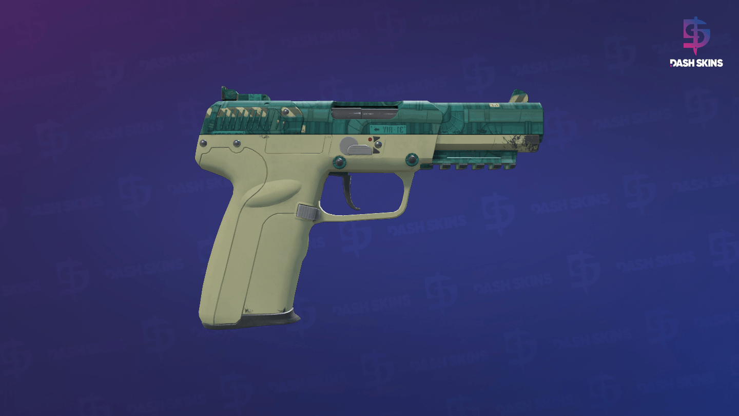 Five-SeveN | Coolant (Minimal Wear) - Backside Screenshot