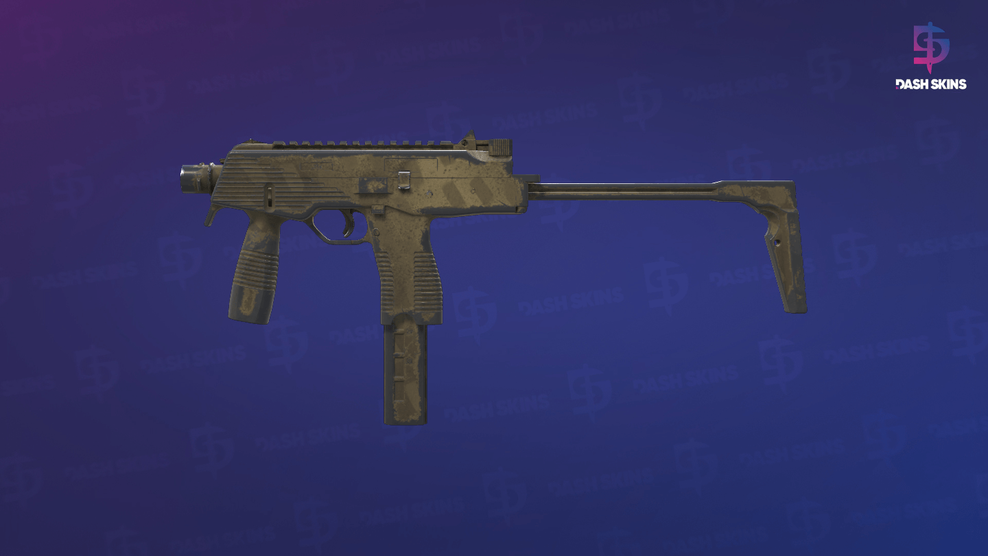 MP9 | Sand Dashed (Field-Tested) - Frontside Screenshot