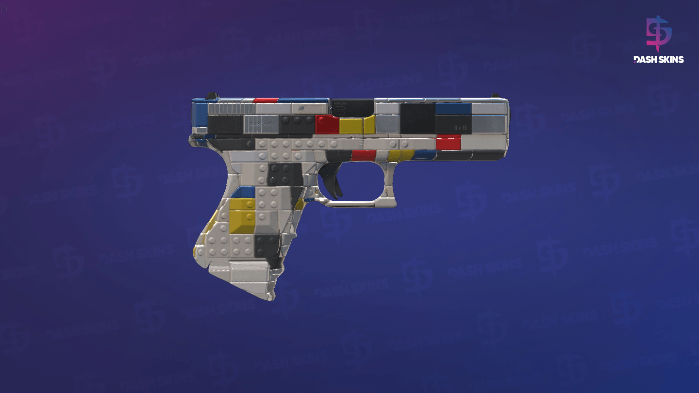 Glock-18 | Block-18 (Minimal Wear) - Backside Screenshot