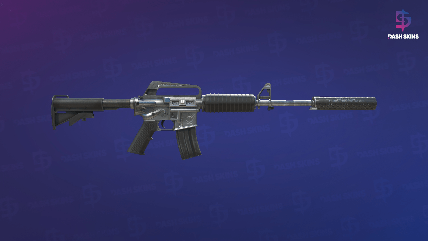 M4A1-S | Basilisk (Minimal Wear) - Backside Screenshot