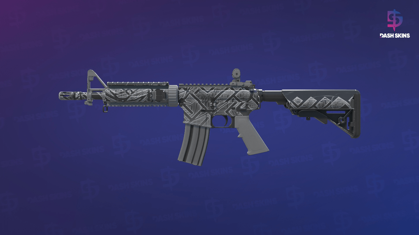 M4A4 | Aeolian Dark (Minimal Wear) - Frontside Screenshot