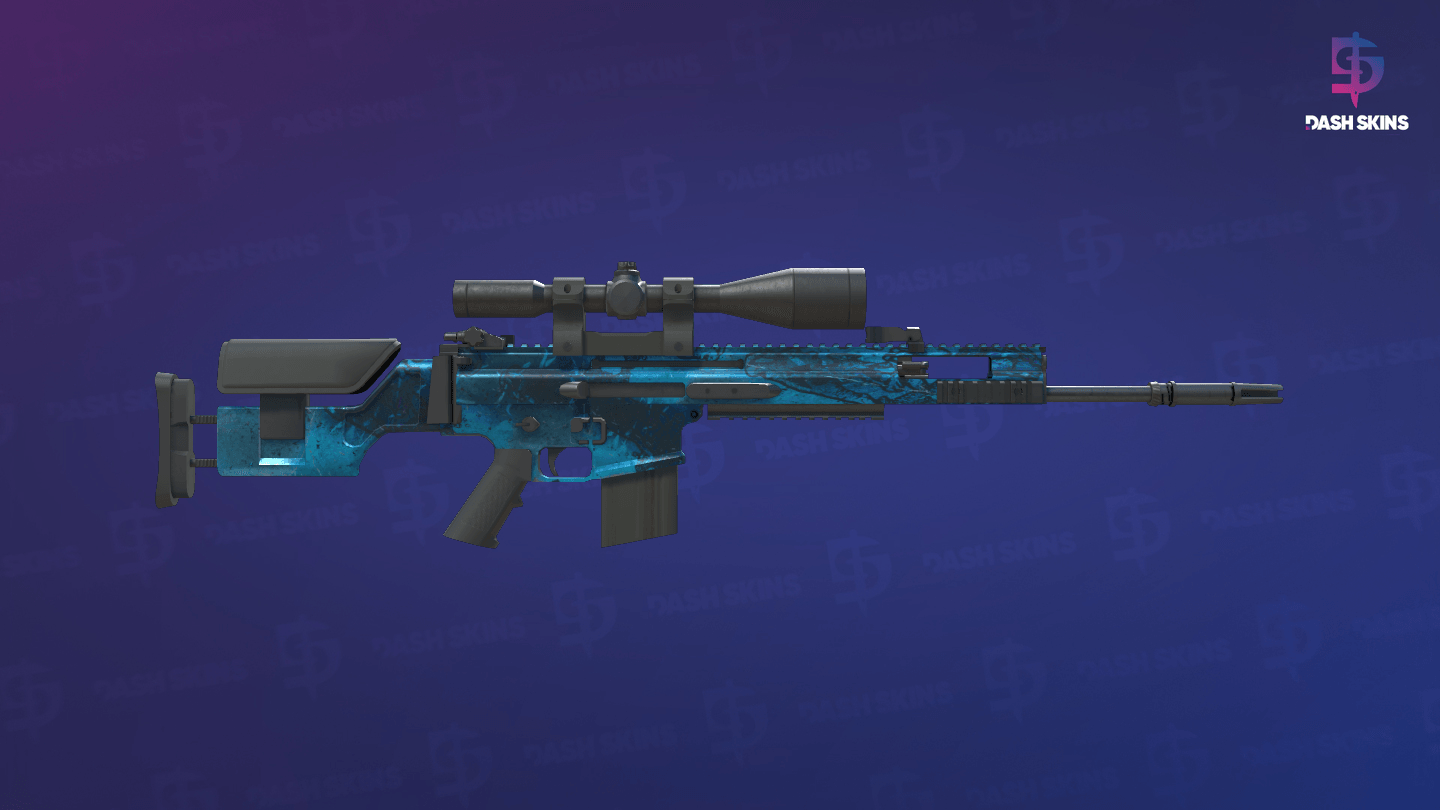 SCAR-20 | Grotto (Battle-Scarred) - Backside Screenshot