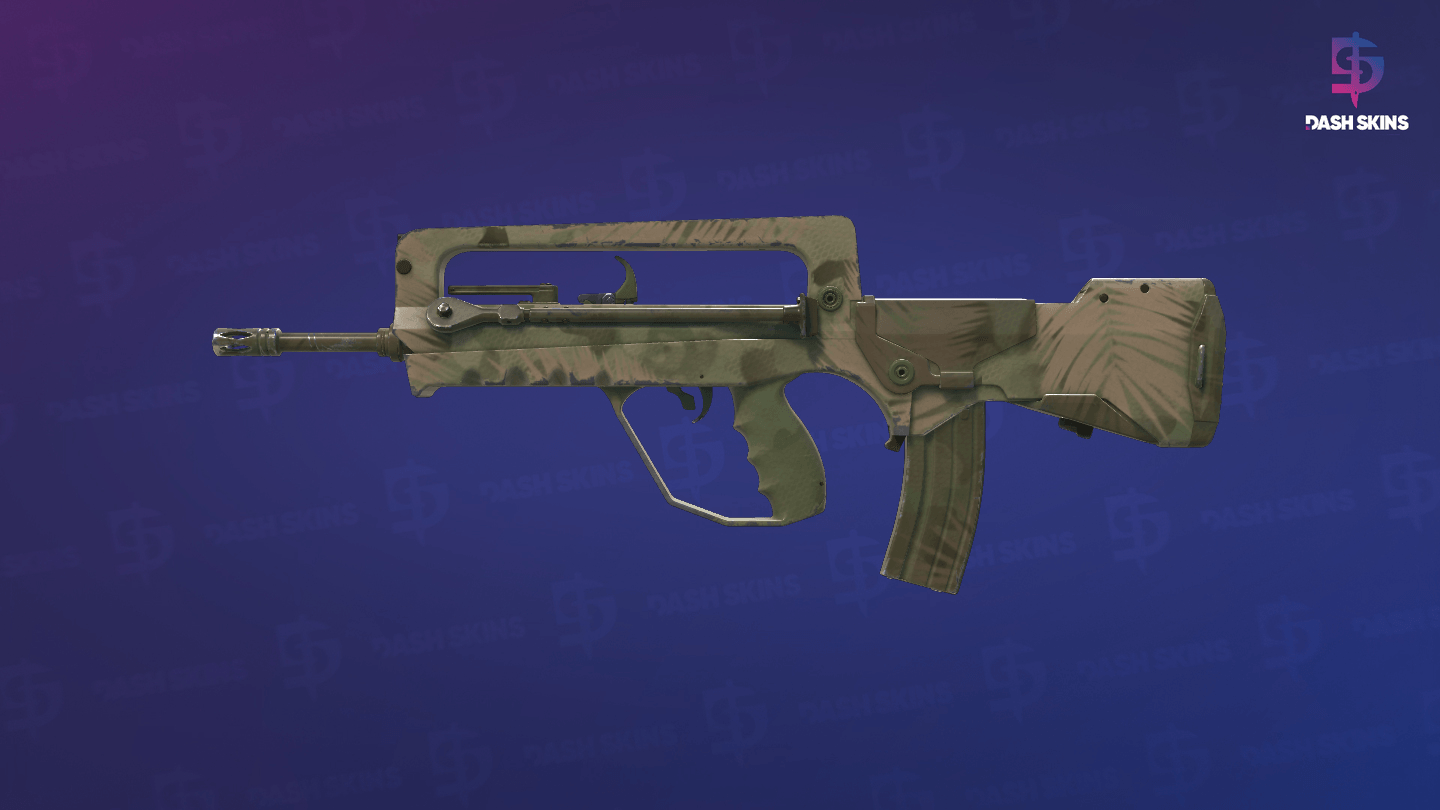 FAMAS | Palm (Field-Tested) - Frontside Screenshot