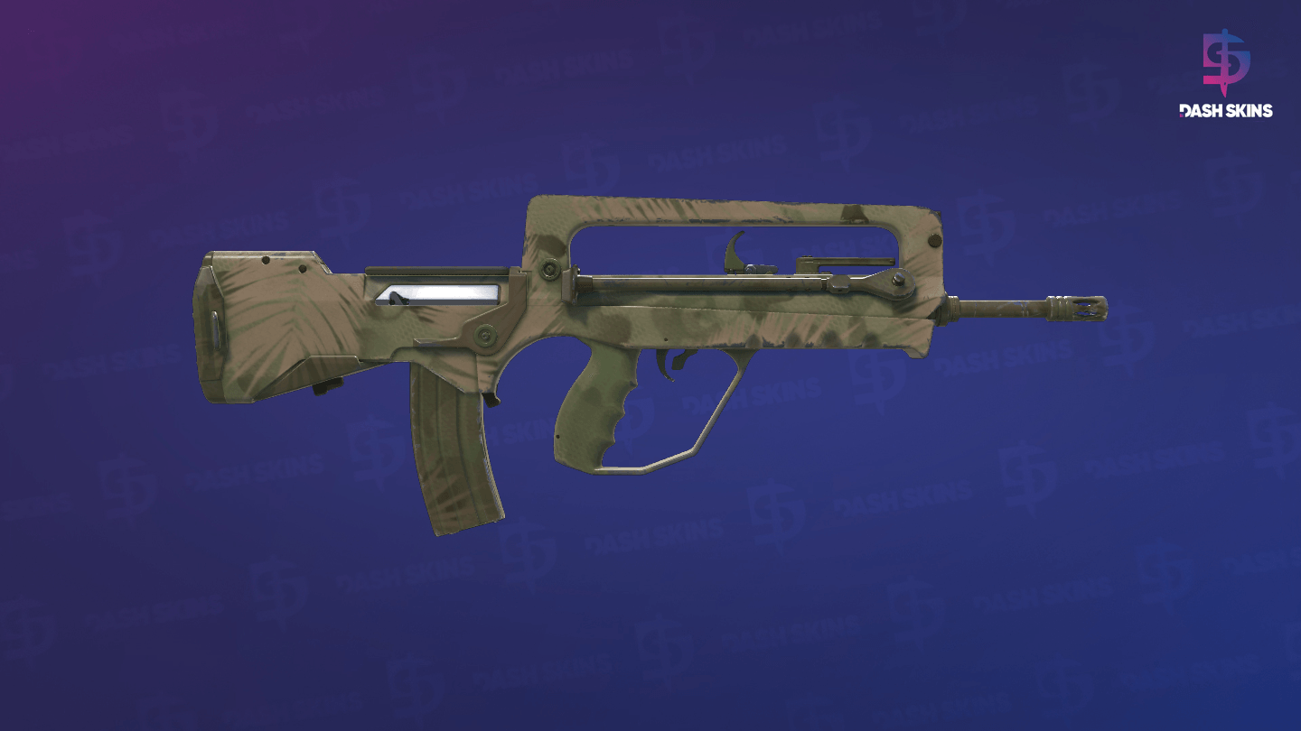 FAMAS | Palm (Field-Tested) - Backside Screenshot