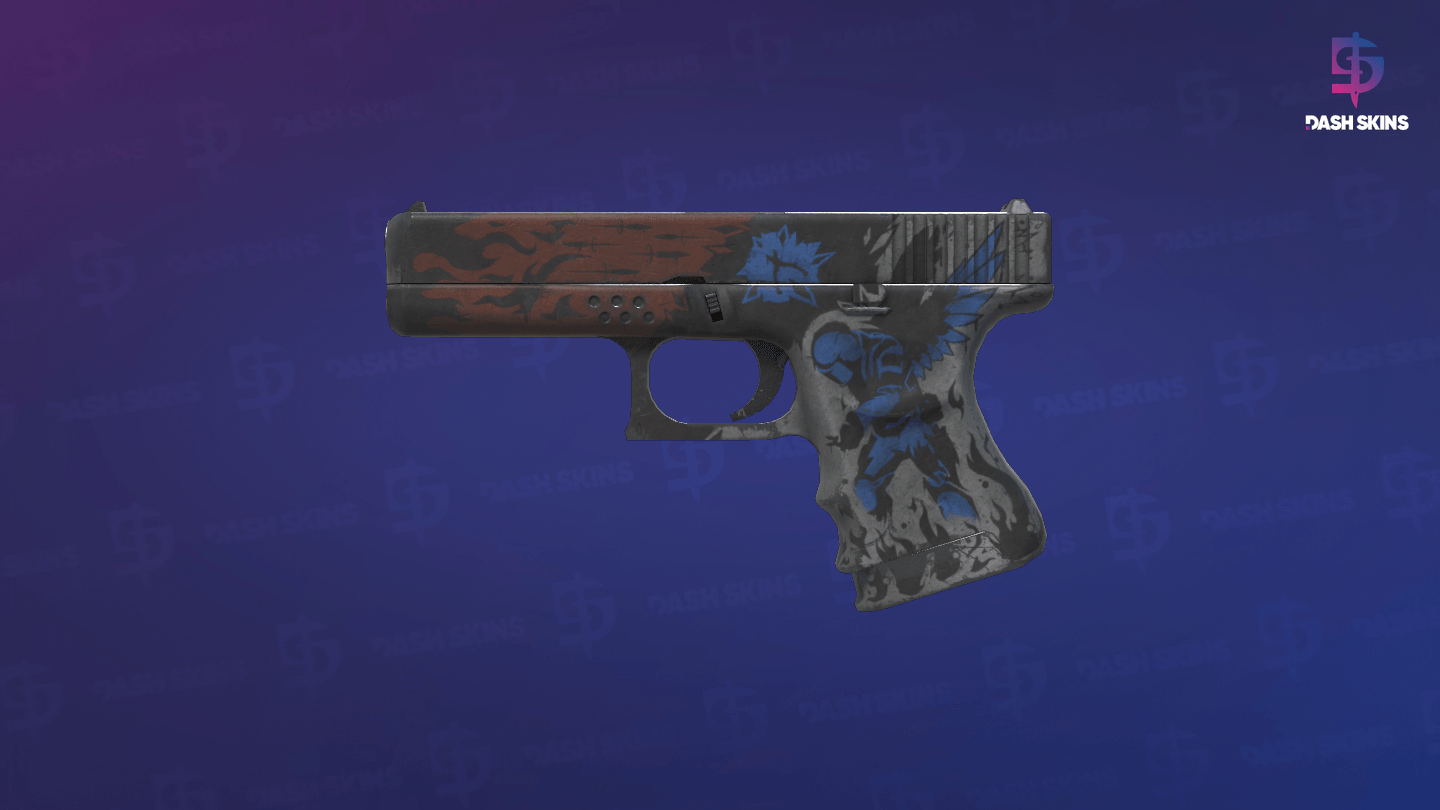 Glock-18 | Sacrifice (Field-Tested) - Frontside Screenshot