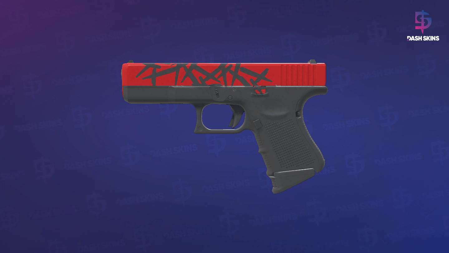 Glock-18 | Candy Apple (Factory New) - Frontside Screenshot