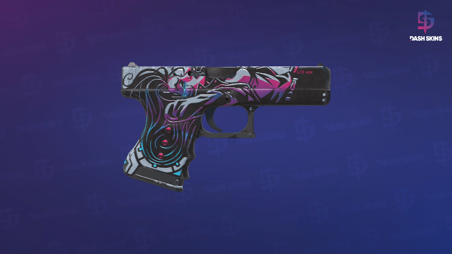 Glock-18 | Neo-Noir (Well-Worn) - Backside Screenshot