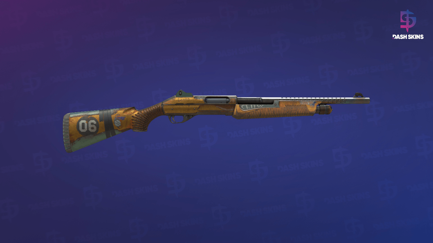 StatTrak™ Nova | Wild Six (Well-Worn) - Backside Screenshot