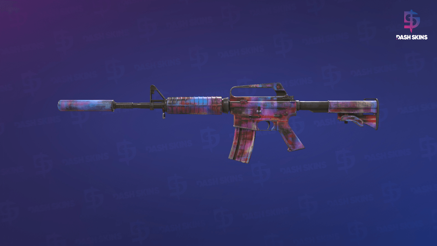 M4A1-S | Glitched Paint (Field-Tested) - Frontside Screenshot