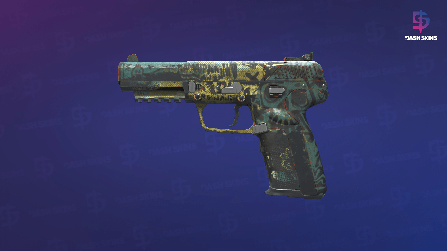 Five-SeveN | Scrawl (Battle-Scarred) - Frontside Screenshot