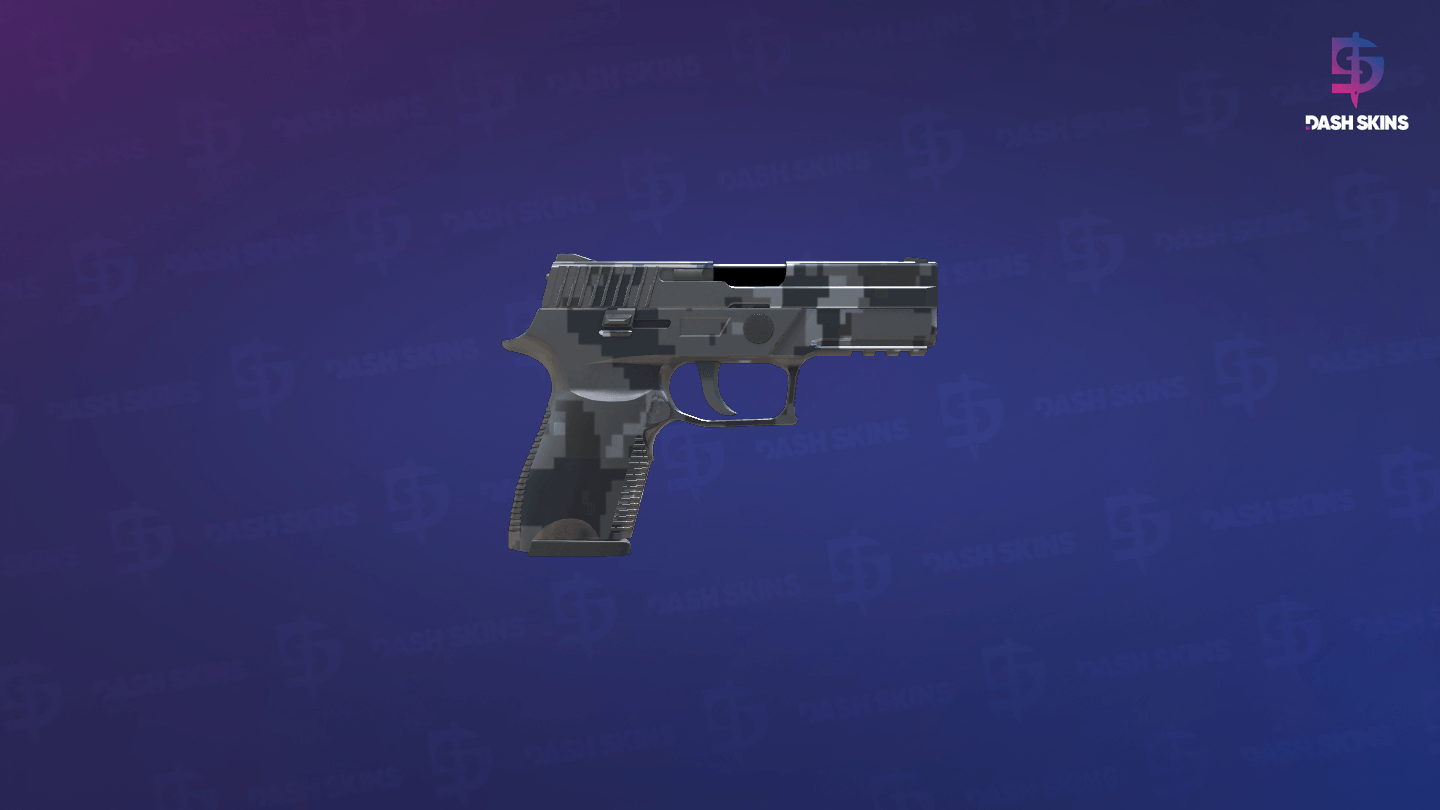 P250 | Metallic DDPAT (Factory New) - Backside Screenshot
