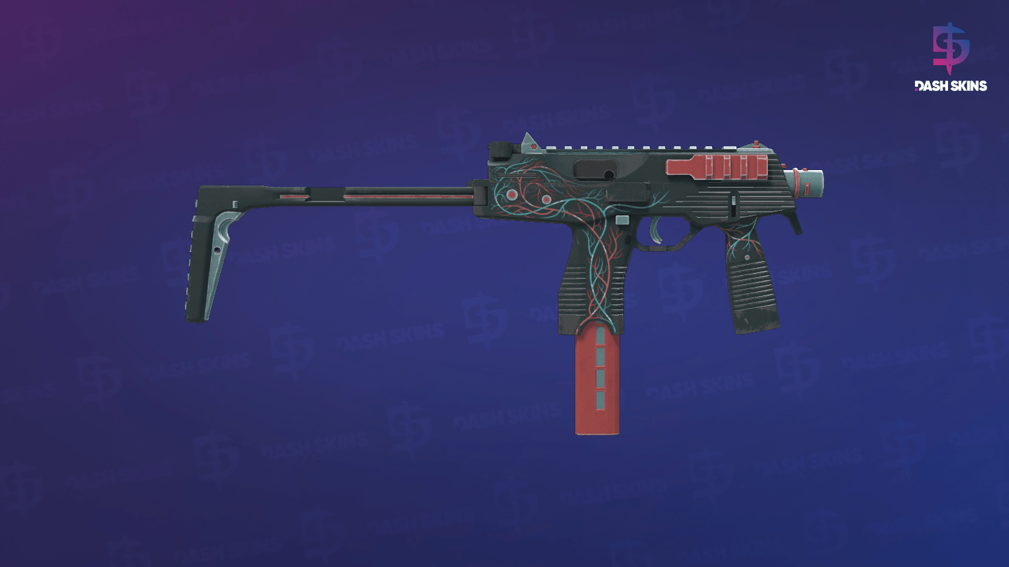 MP9 | Capillary (Field-Tested) - Backside Screenshot