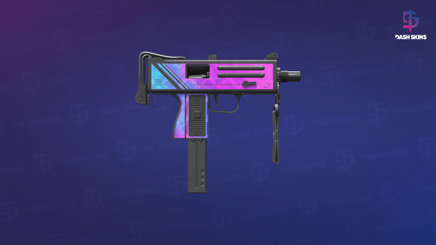 MAC-10 | Disco Tech (Field-Tested) - Backside Screenshot