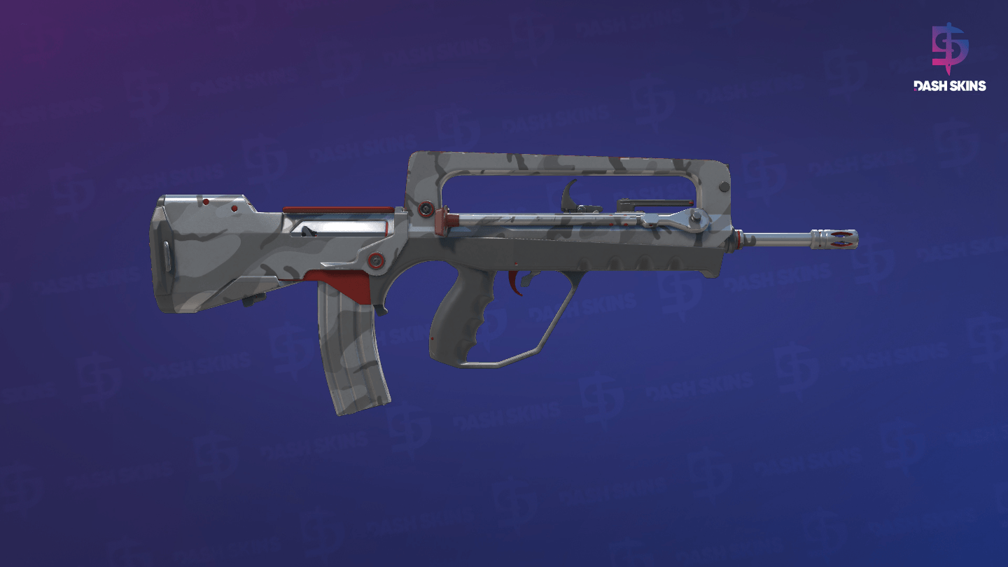 FAMAS | Grey Ghost (Minimal Wear) - Backside Screenshot