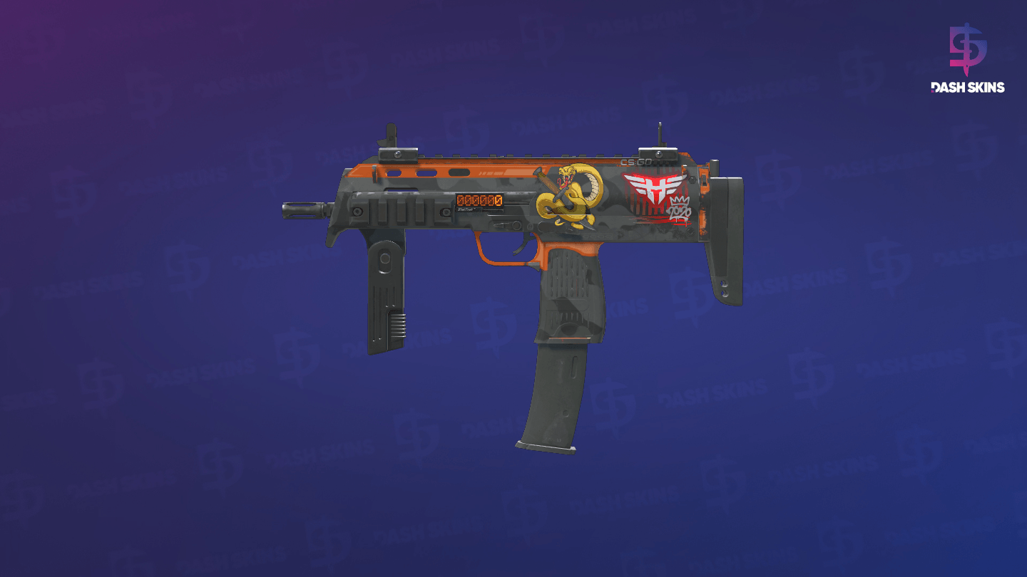 StatTrak™ MP7 | Urban Hazard (Field-Tested) - Frontside Screenshot