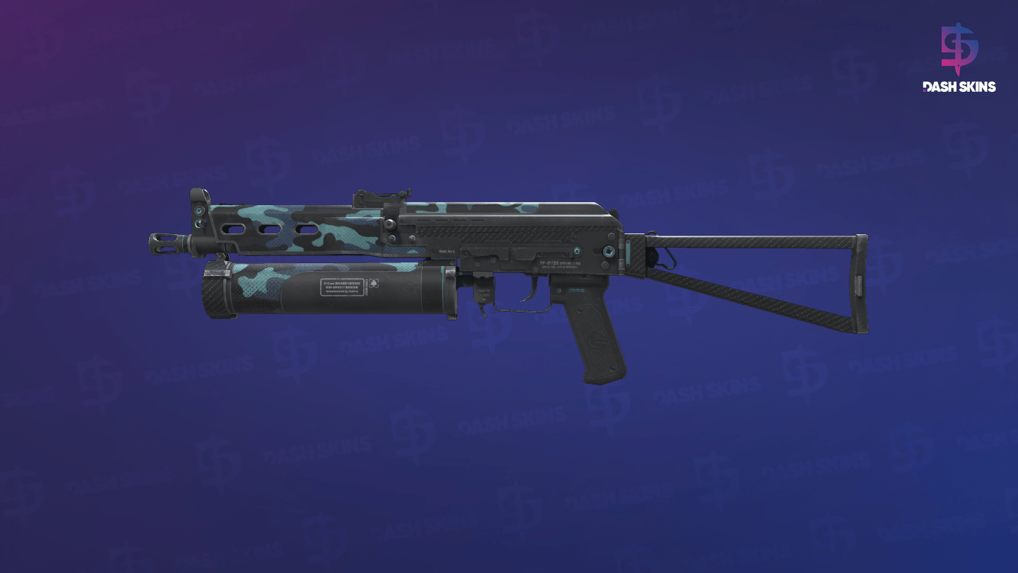 PP-Bizon | Night Riot (Minimal Wear) - Frontside Screenshot