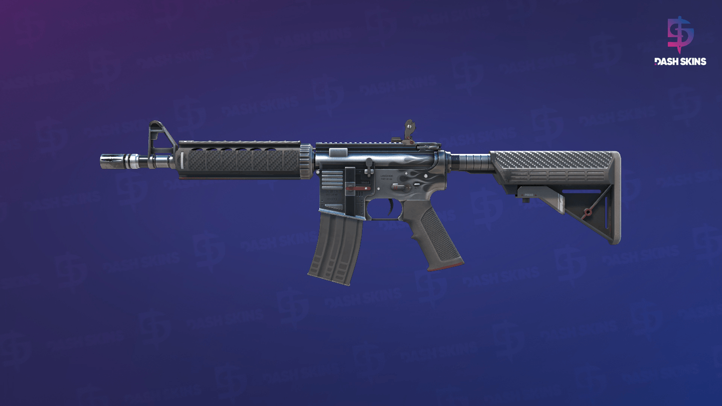 M4A4 | Magnesium (Field-Tested) - Frontside Screenshot