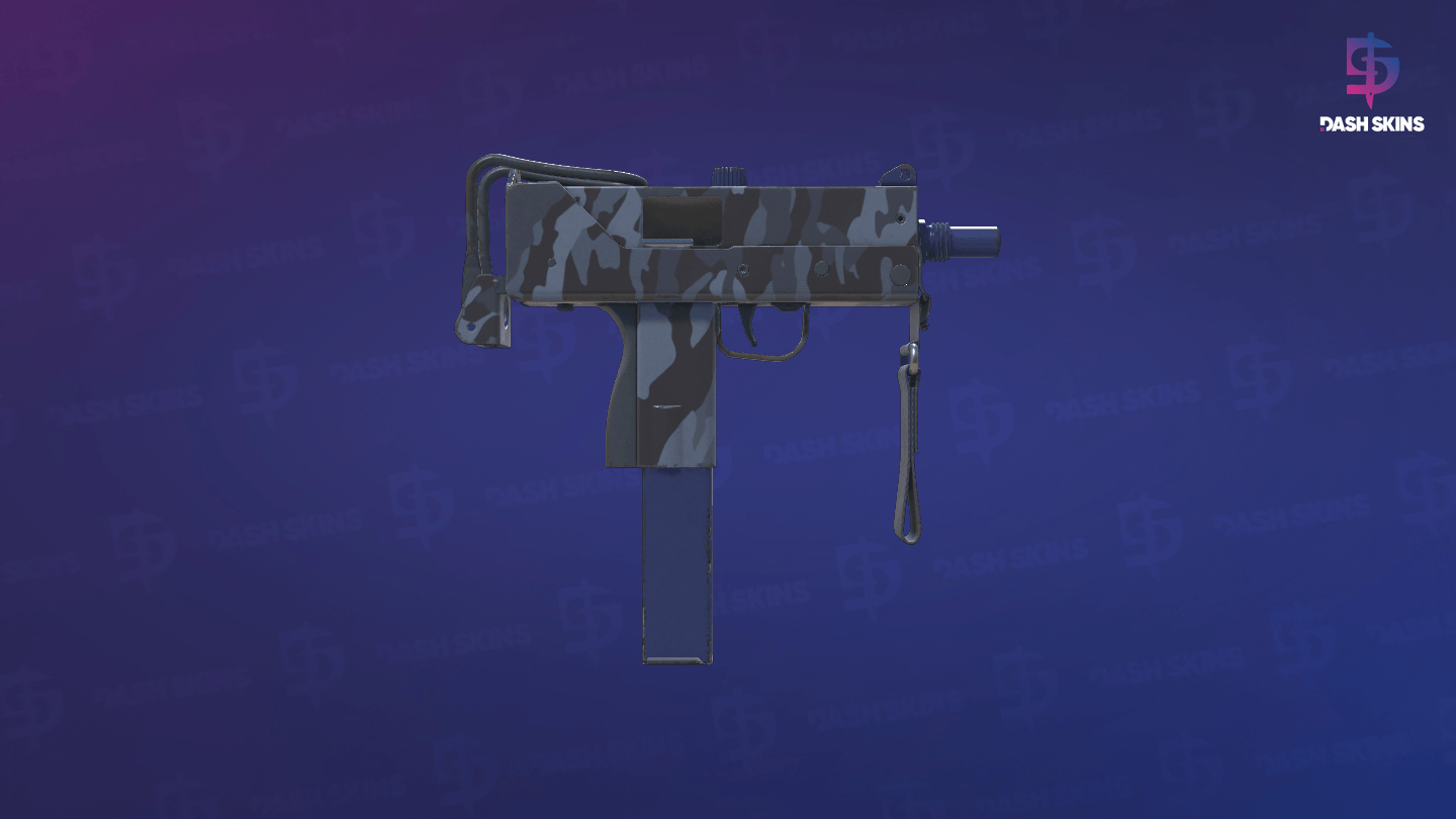 MAC-10 | Storm Camo (Field-Tested) - Backside Screenshot