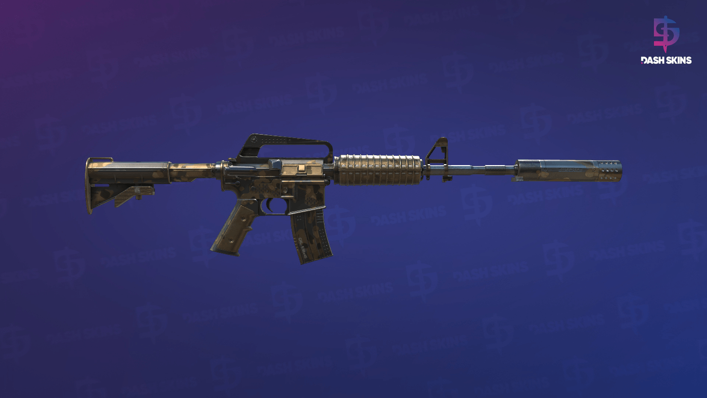 M4A1-S | Mud-Spec (Minimal Wear) - Backside Screenshot