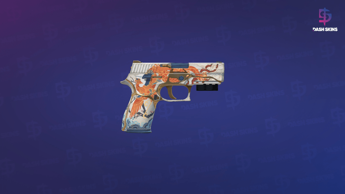 StatTrak™ P250 | Kintsugi (Field-Tested) - Backside Screenshot