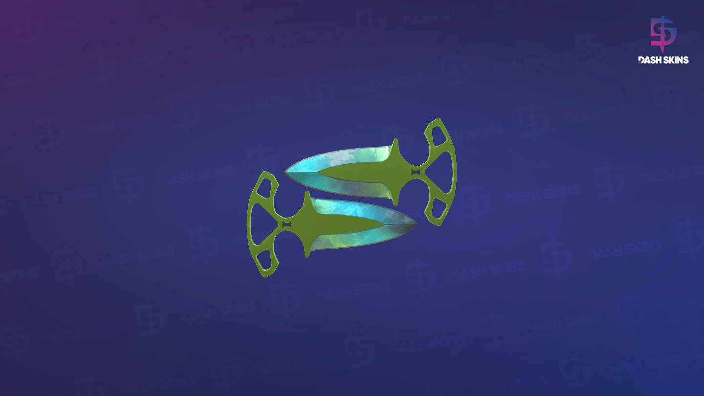 ★ Shadow Daggers | Gamma Doppler (Factory New) - Frontside Screenshot