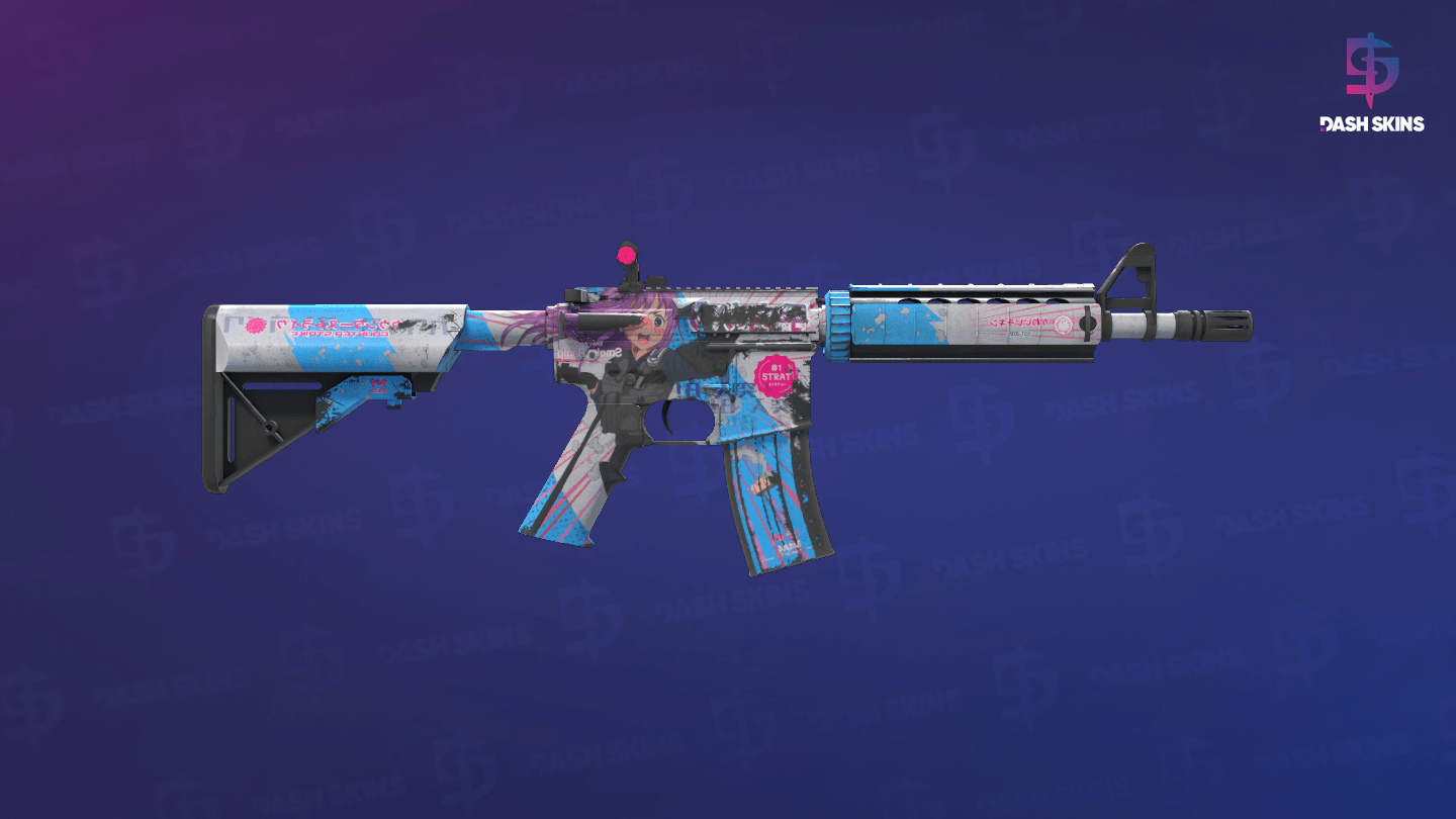 StatTrak™ M4A4 | Temukau (Field-Tested) - Backside Screenshot