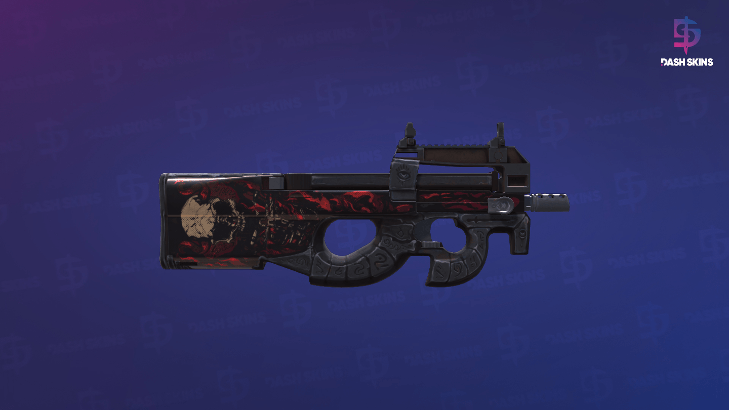 P90 | Shallow Grave (Minimal Wear) - Backside Screenshot