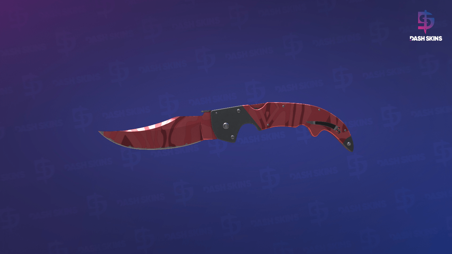 ★ Falchion Knife | Slaughter (Minimal Wear) - Backside Screenshot