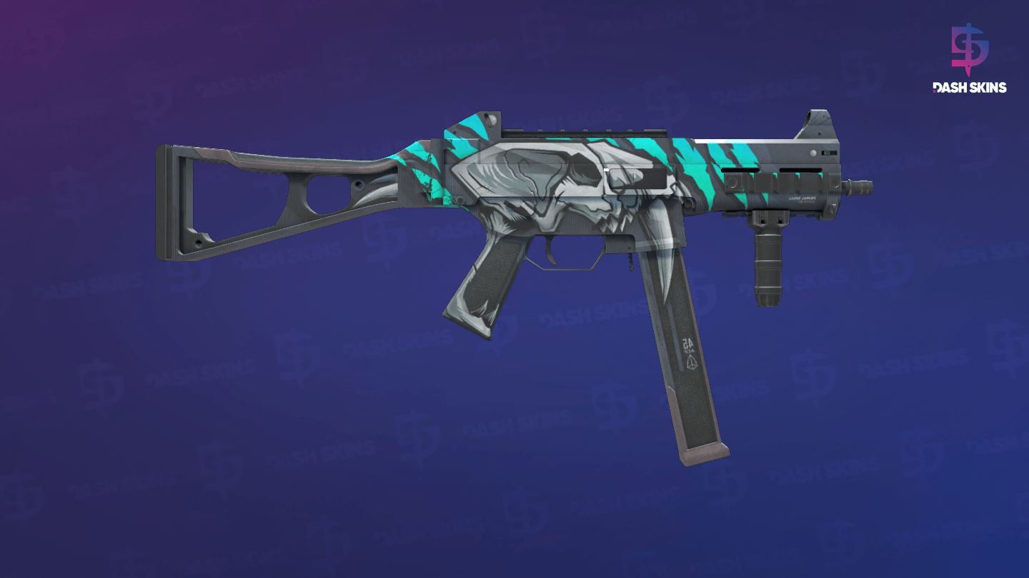 UMP-45 | Primal Saber (Field-Tested) - Backside Screenshot