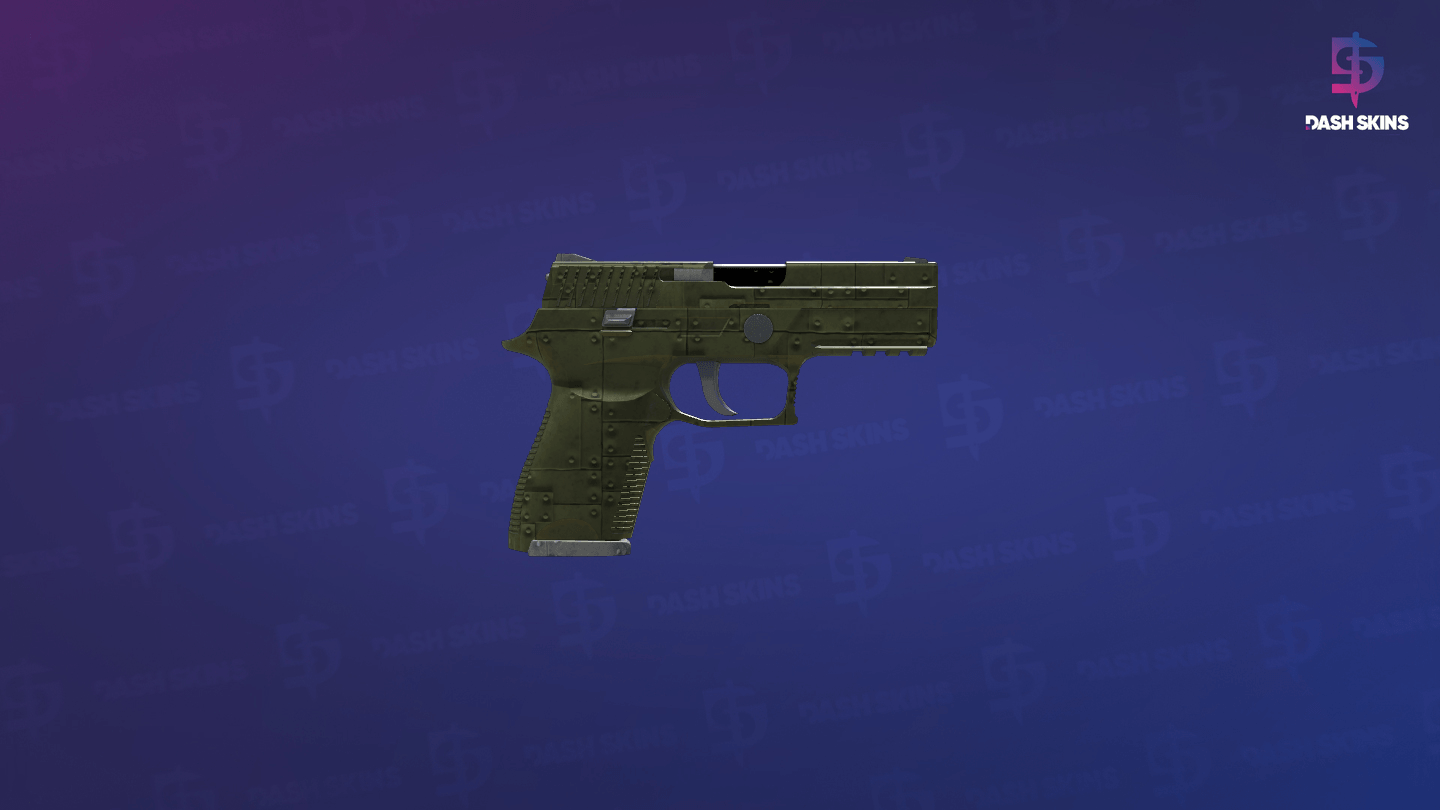 P250 | Iron Clad (Field-Tested) - Backside Screenshot