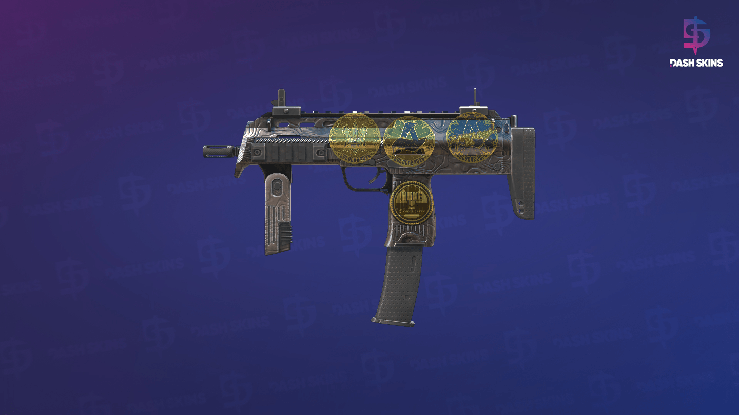 Souvenir MP7 | Sunbaked (Minimal Wear) - Frontside Screenshot