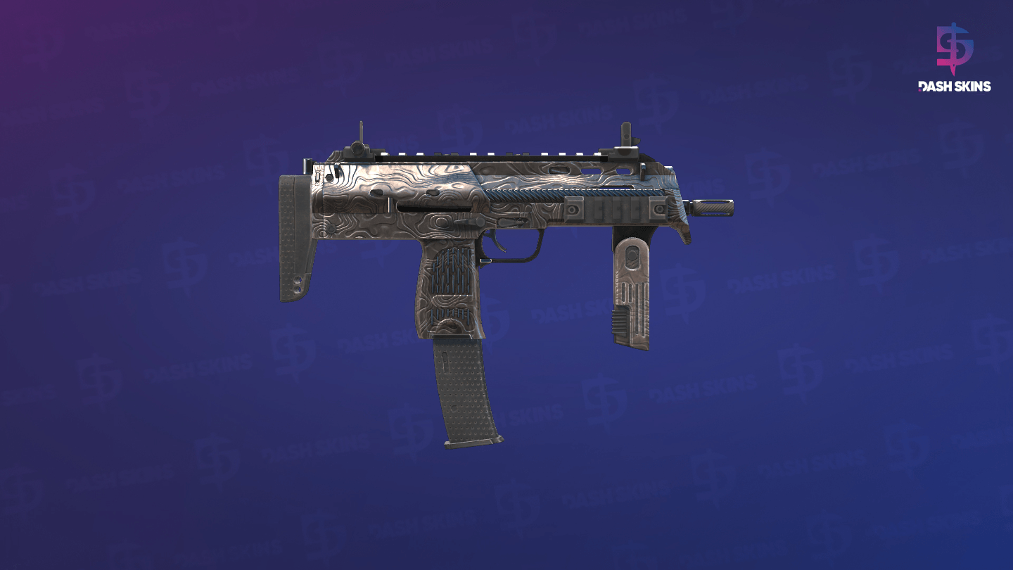 Souvenir MP7 | Sunbaked (Minimal Wear) - Backside Screenshot