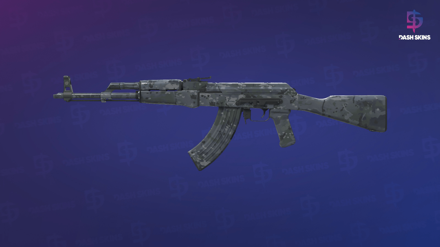 AK-47 | VariCamo Grey (Minimal Wear) - Frontside Screenshot