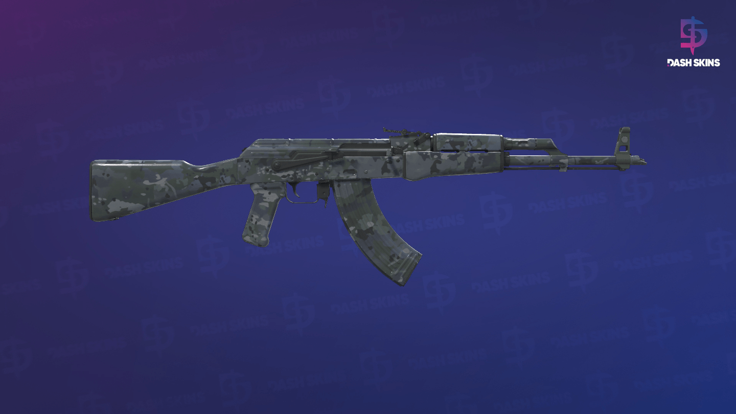 AK-47 | VariCamo Grey (Minimal Wear) - Backside Screenshot