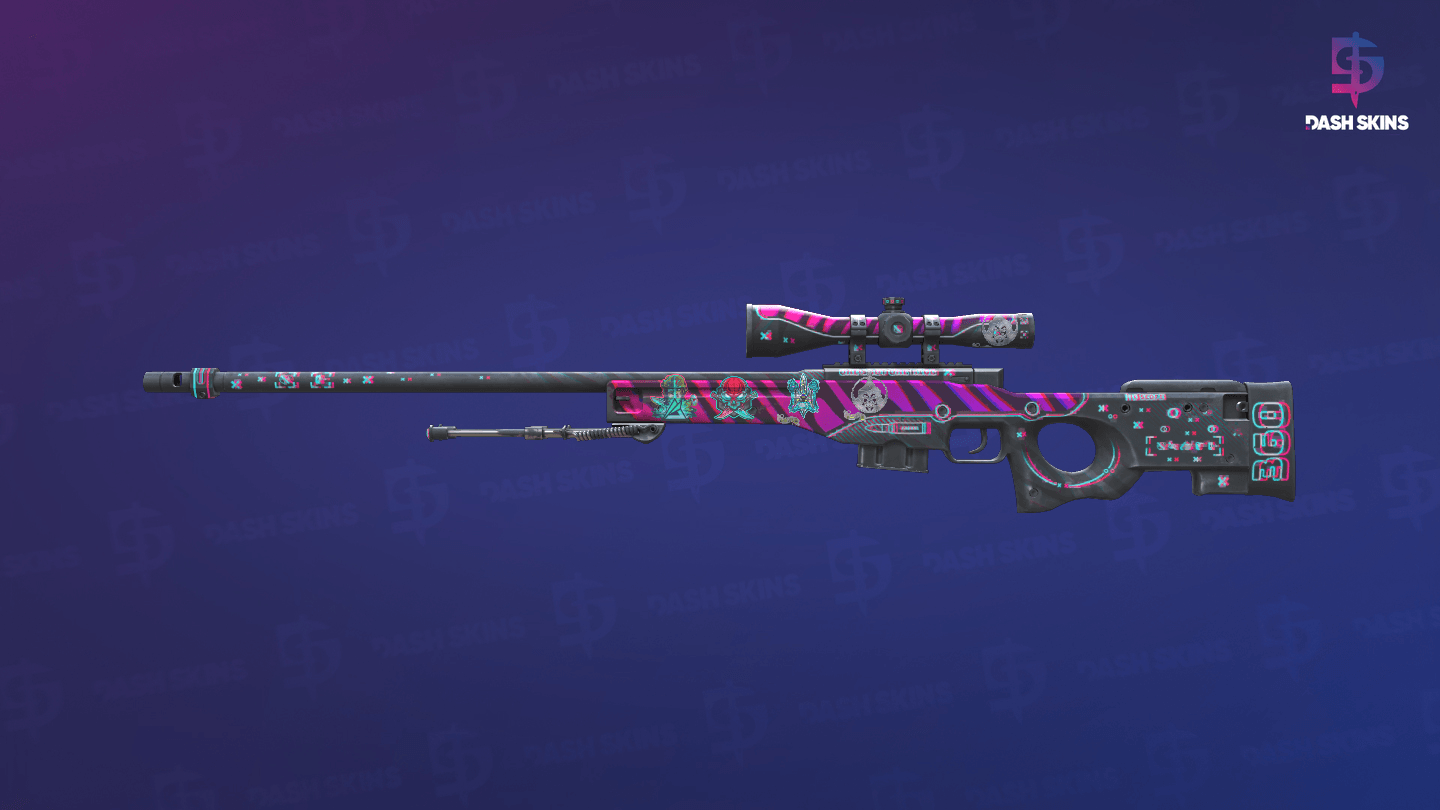 AWP | Chromatic Aberration (Field-Tested) - Frontside Screenshot