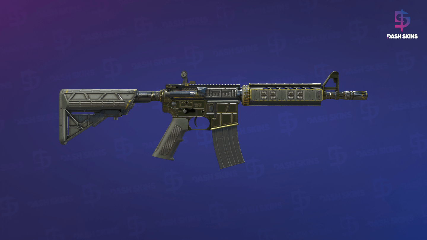 M4A4 | The Battlestar (Field-Tested) - Backside Screenshot