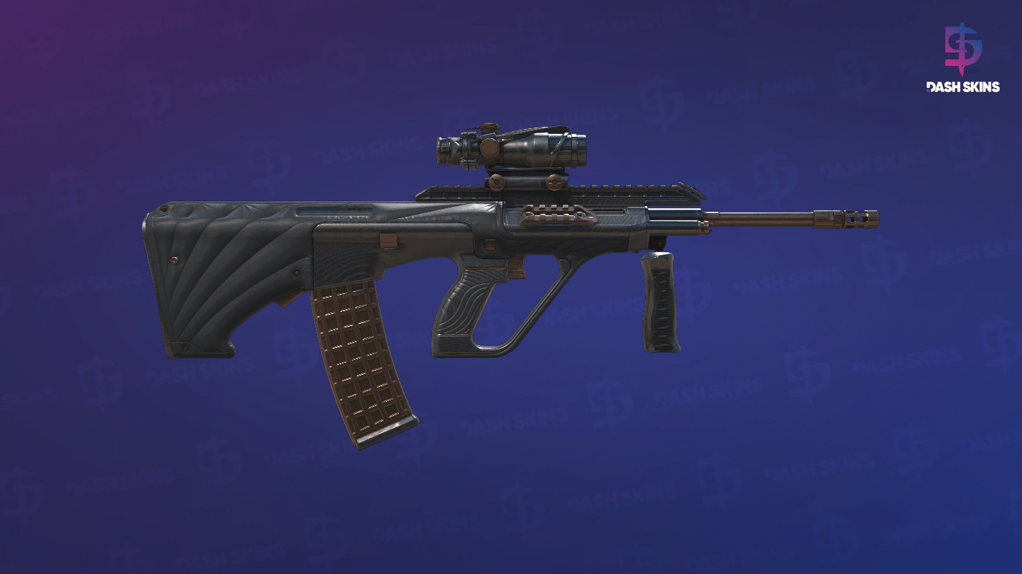 StatTrak™ AUG | Luxe Trim (Field-Tested) - Backside Screenshot