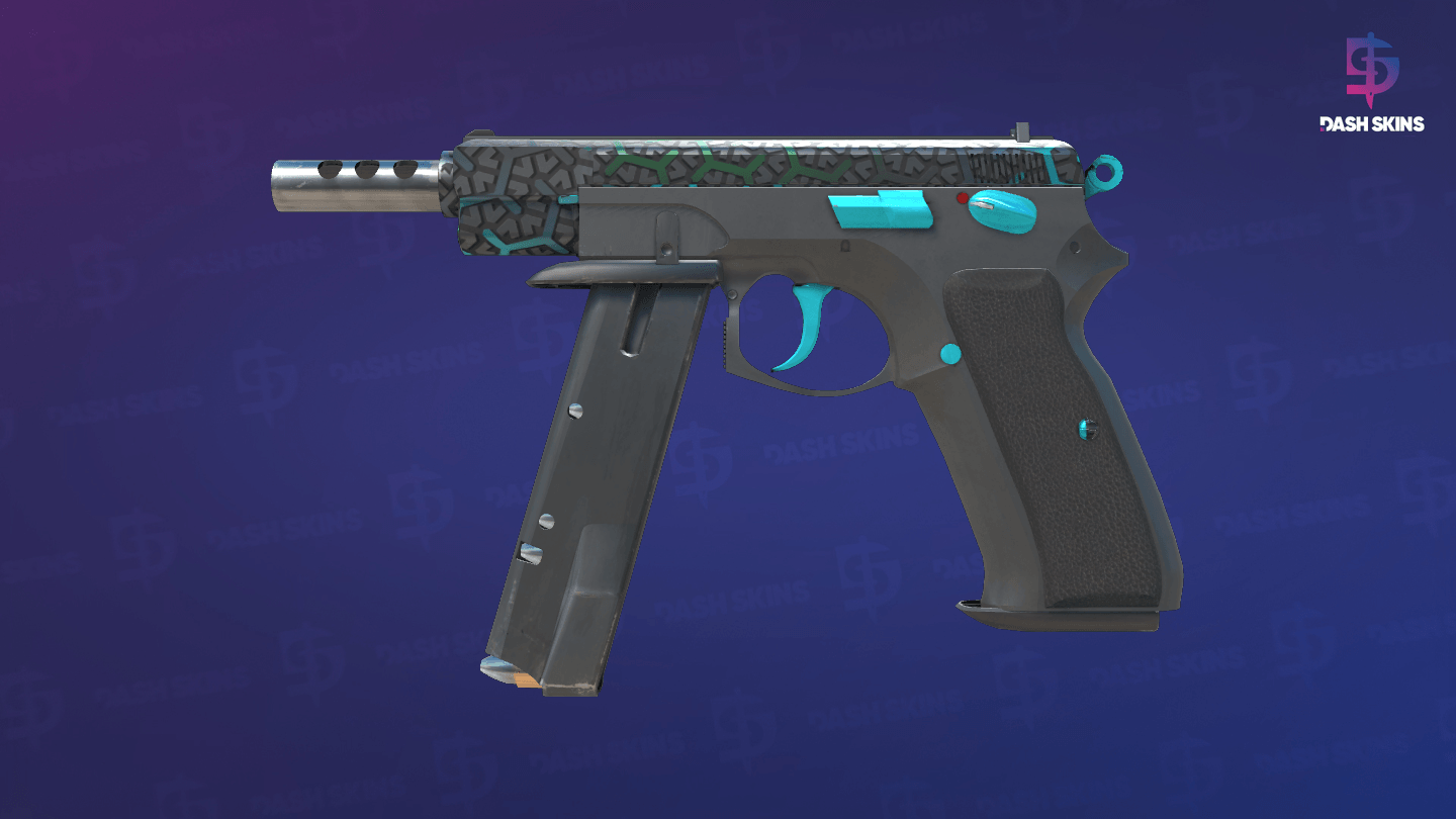 CZ75-Auto | Polymer (Factory New) - Frontside Screenshot