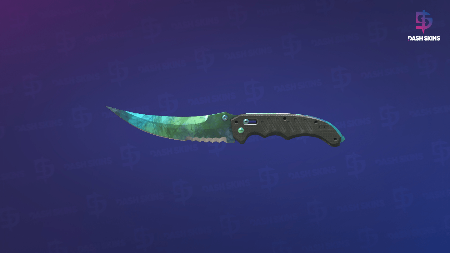 ★ Flip Knife | Gamma Doppler (Factory New) - Backside Screenshot