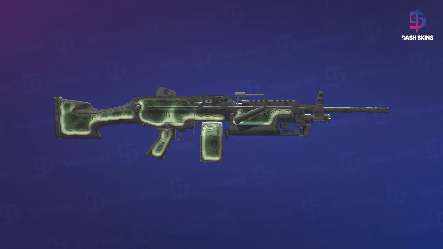 M249 | Deep Relief (Field-Tested) - Backside Screenshot