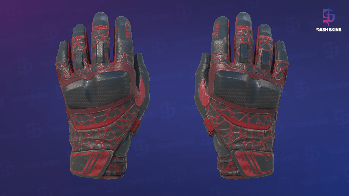★ Moto Gloves | Blood Pressure (Field-Tested) - Frontside Screenshot