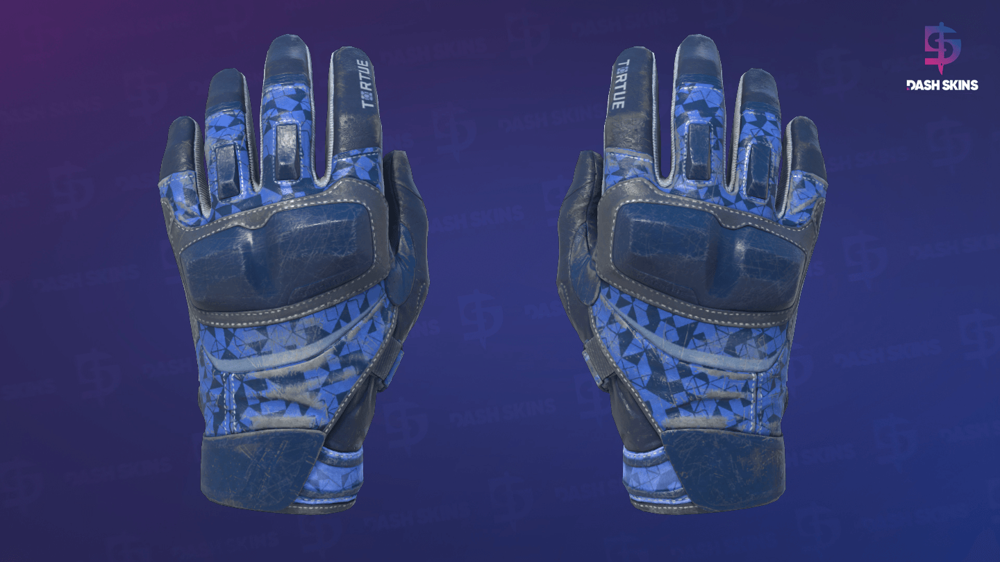 ★ Moto Gloves | Polygon (Well-Worn) - Frontside Screenshot