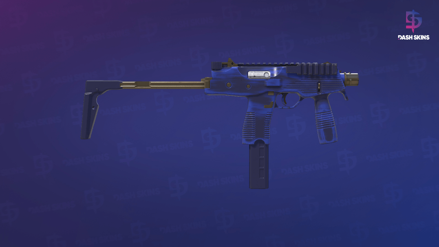 MP9 | Buff Blue (Minimal Wear) - Backside Screenshot