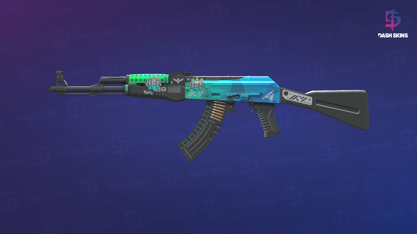 AK-47 | Ice Coaled (Factory New) - Frontside Screenshot