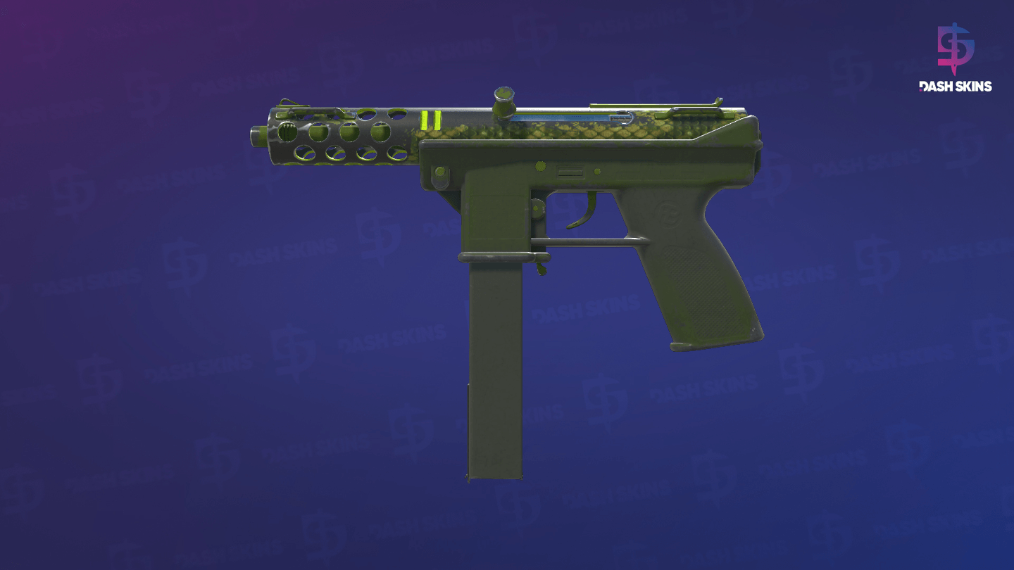 Tec-9 | Garter-9 (Well-Worn) - Frontside Screenshot