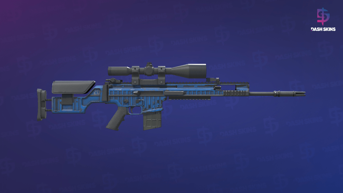 SCAR-20 | Assault (Field-Tested) - Backside Screenshot