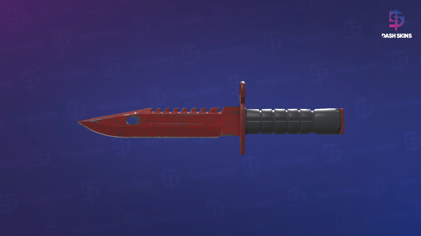 ★ M9 Bayonet | Crimson Web (Field-Tested) - Backside Screenshot